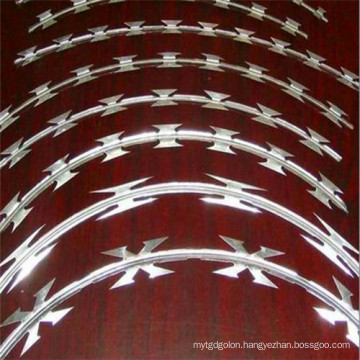 Factory Hot DIP Galvanized Razor Wire